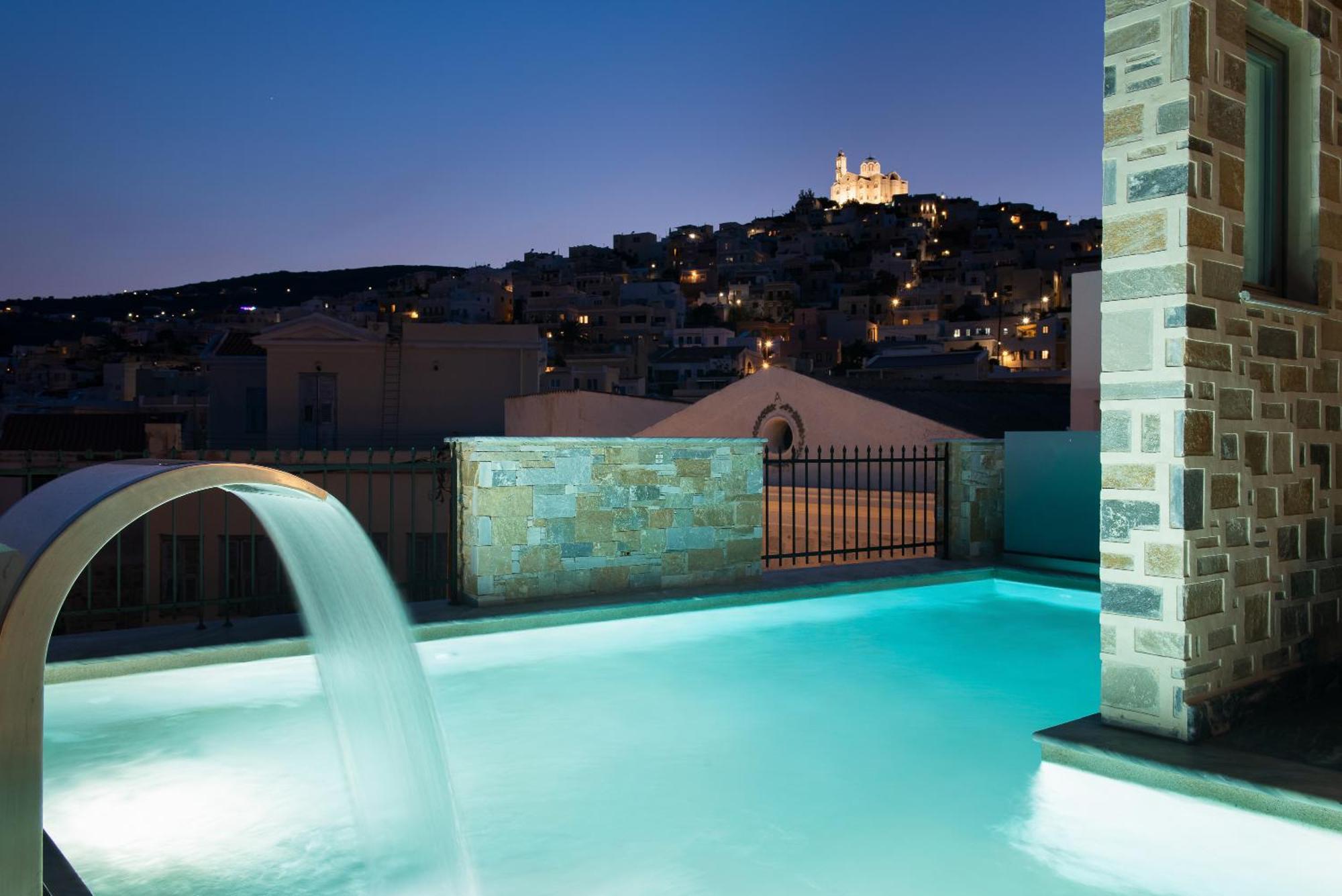Отель Argini Syros Эрмуполис Экстерьер фото